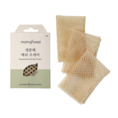 마마포레스트 PLA 생분해 메쉬 수세미
