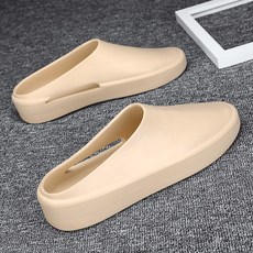 여름 남성 아웃도어 스포츠 비치 미끄럼 방지 반 슬리퍼 샌들