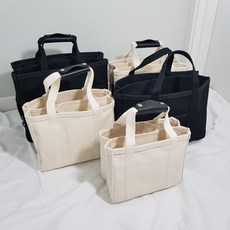[JM] 튼튼한 캔버스 에코백 텀블러 기저귀 노트북 학생 가방 리뷰후기