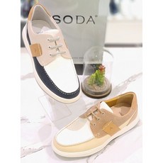 [SODA] 남성 컬러콤비 보트슈즈 AGM013 3CM 컬러모음