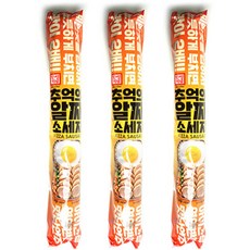 한성기업 추억의 알짜 소세지 1kg 소시지, 3개