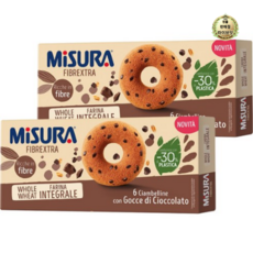 미주라 초코칩 통밀도넛츠, 230g, 6개