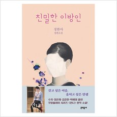 친밀한 이방인 안나 원작 소설 책, 단품, 단품