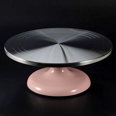 작업대 생크림 턴테이블 베이킹 아이싱 케이크 회전판 돌림판, 1개