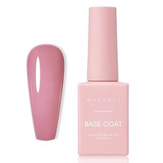 Makartt 손톱용 고무 베이스 젤: Soak Off UV LED 파운데이션 젤 겨울 폴리쉬 색상 매니큐어 살롱 가정용 DIY 네일 아트 디자인 발렌타인 데이 메를로 매직 핫템