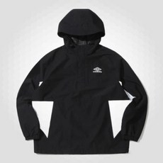 엄브로 UMBRO 2Layer 컬러블록 후드 아노락 블랙 UO121CWT22 UO121CWT22_BLK0 411695
