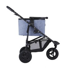 AirBuggy MULTI BASKET 에어 버기에 장착하여 사용할 수 있는 멀티 바스켓, 멜란지데님, 1개