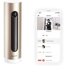 Besuchen Sie den Netatmo-Store [독일]Netatmo Smart 실내 감시 카메라 + 스마트 실내 야간 경보 + 스마트 도어 및 윈도우 센서 NSC01-EU를 갖춘 Netatmo 스마트 알람 시스템 -10783, 단일옵션, 04.카메라 + 알람 사이렌 + 도
