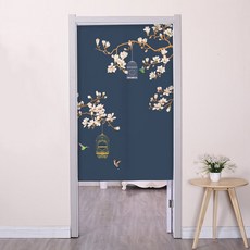 보테니컬 행잉 가리개 커튼 일본 주방 가정용 업소용, AB_전체 너비 65 높이 70CM