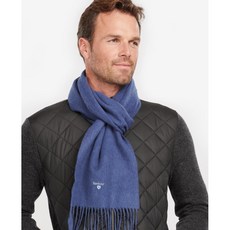 BARBOUR Men's Barbour Plain Lambswool Scarf USC0008GN59 True Navy