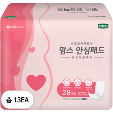 디펜드 산모용 맘스 안심 패드 일자형, FREE(onesize), 28개입, 13개