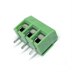 MD 10개 3핀 터미널 블럭 조립식 PCB 기판 단자대 5.08mm HAC3115