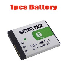 소니 사이버 샷 DSC-L1 M1 T10 T3 FP1 교체용 리튬 이온 배터리 3.7V 1000mah 개, 1 pcs, 1) 1 pcs