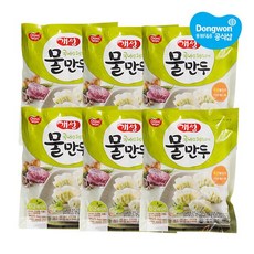 [KT알파쇼핑][동원] 개성 물만두 500g x6봉, 6개