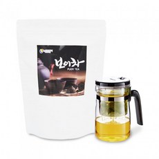 차주전자 500ml 보이차 티포트세트 표일배 세작 보이차 숙차 잎차 차포트 차거름망 티포트