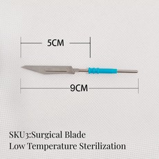 재사용 가능한 뒤집개 있는 전기 소작기 피부 팁 전극, 03 SKU 3, 1개