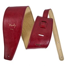 Moody - Artist Distressed Leather 4.0 Standard / 무디 스트랩 (Red / Cream), Std