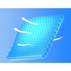 3세대쿨방석1+1 벌집방석 여름 실리콘 벌집 젤리 직장인 운전석