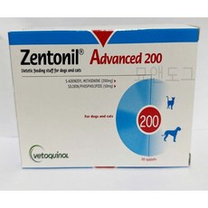 베토퀴놀 젠토닐 어드밴스 200 강아지 고양이 간 영양제, 1통