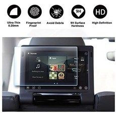[2PCS] 2016 2017 2018 Chrysler Pacifica 디스플레이 뒷좌석 TV 유리 화면 보호기 HD 투명 강화 유리 울, One Color_10 Inch Rear Seat S, 10 Inch Rear Seat Screen, 상세 설명 참조0