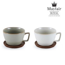 메이페어 티타임 빅머그 11.7cm 국산도자기 MayFair, 크림, 1개