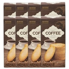 노브랜드 커피씬비스킷 120g, 8개