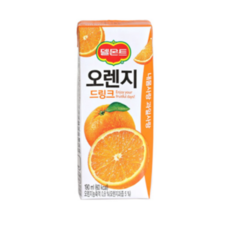 델몬트 드링크 오렌지, 190ml, 32개