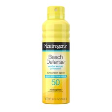 뉴트로지나 Neutrogena 비치 디펜스 선크림 스프레이 SPF50 선스프레이, 184g, 1개