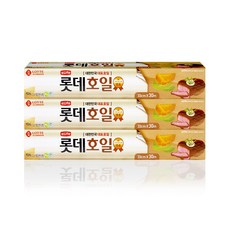 롯데 이라이프 쿠킹호일 33cm x 30m 두께18, 3개