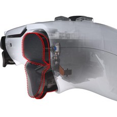 eXtremeRate 택타일 쿠키키트 PS4 컨트롤러용 숄더페이스 Dpad 버튼 커스텀 플래시 샷 스톱 플렉스 케이블 마우스 클릭 키트 PS4컨트롤러 CUHZCT2 JDM040, P5 タクタイルクリッキーヘアトリガーキット BDM-010