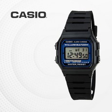 카시오 CASIO 우레탄밴드 전자 군인 군용 군대 손목시계 남자 남성 전자시계 F-105W-1A