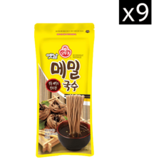 오뚜기 옛날 메밀국수, 400g, 9개