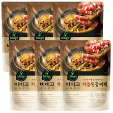 비비고 차돌된장찌개 460g, 6개