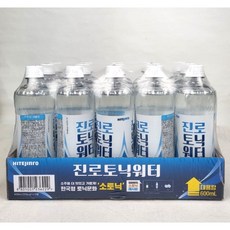 진로 토닉워터 600ml 코스트코 하이트, 15개 - 일품진로100주년