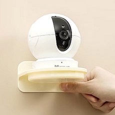CCTV 거치대 미니 벽선반 부착형 홈캠 홈카메라 받침대, 홈캠 받침 01764ZO