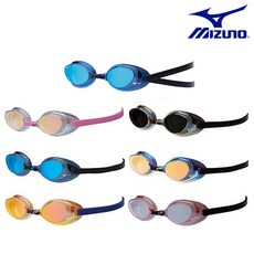 엑셀정품인증 미즈노 수경 FINA인증 수경 엑셀아이 노패킹 85YA850 004_53오렌지 루비
