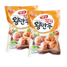 개성 김치 왕만두 1.2KG 2개