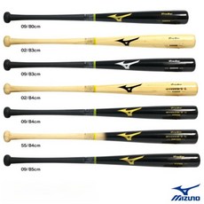  야구배트 미즈노MIZUNO 2TW028 경식용 목제 대나무 빅토리 스테이지 밤부, [03] 블랙(09) 83cm, 1개 