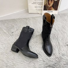 데님웨스턴부츠