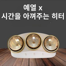 테르톤 프리미엄 3구 욕실히터, DWH-BR7301HS