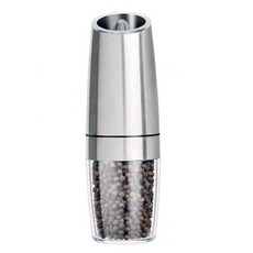 오리지니크 후추그라인더 깨갈이 소금 통후추 깨 전동 그라인더 페퍼밀 풀세트 화이트 1개 상품 이미지