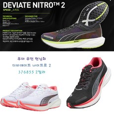 푸마 우먼 런닝화 디비에이트 나이트로2 Deviate NITRO™ 376855