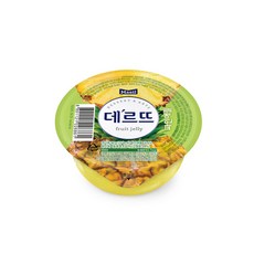 매일유업 데르뜨 떠먹는과일젤리90g x24개 감귤 복숭아 파인애플 무료택배, 데르뜨 파인애플 90g x 24개