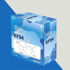 참숨 KF94 황사 마스크 (흰색) 1box X 50매, 참숨 KF94 마스크 [흰색] 50매