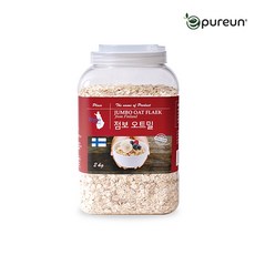 [이잡곡이다] 핀란드산 쫄깃한 점보 오트밀 2kg, 1개