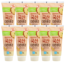 풀무원 다진생강 80g (튜브형), 10개