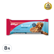 켈로그 에너지바 K 다크초코 & 씨솔트, 30g, 8개