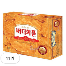 크라운 버터와플 과자, 632g, 11개