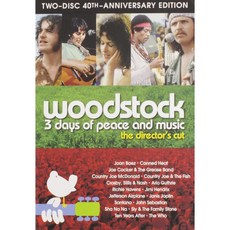 Woodstock: Three Days of Peace & Music (Two-Disc 40th Anniversary Dir 우드스톡: 평화와 음악의 3일(2디스크 40주년 감독판, 40th Anniversary Director's Cu, 1