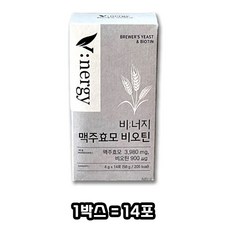 비너지 맥주효모 비오틴, 1개, 1박스